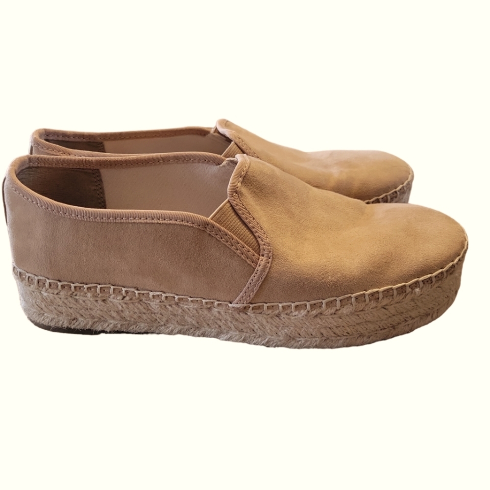 Circus by Sam Edelman, Carrin Platform Espadrille Shoe, Tan, Women's size 8.5 - Picture 2 of 4